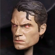 1/6 Scale Painted Superman Head Sculpt (Henry Cavill Angry Version) for 12" Action Figure