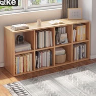 Wooden cupboard Minimalist Bookshelf Living Room Floor Cupboard Multi-purpose wooden shelf Display S