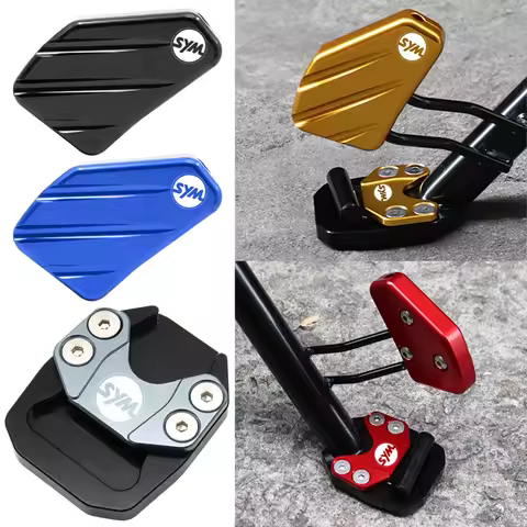 For SYM JOYRIDE300 HuckyADV300 JOYRIDE Hucky 300 adv300 Aluminium Accessories Kickstand Side Stand E