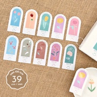 Sticker "THANK YOU & HAVE A NICE DAY :)" (Pack Of 100)