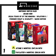 [Tradezone] Nintendo Switch OLED l Gen 2 l Neon | White | Scarlet&amp;Violet | Splatoon | TOTK | Switch Lite