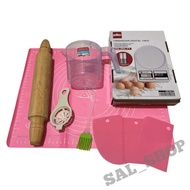 Peralatan lengkap 9 Pics Cetakan kue dan timbangan digital harga ekonomis