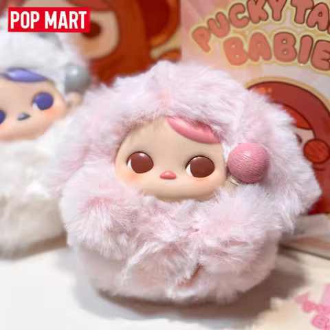 New Selling POP MART Original PUCKY TAP TAP BABIES Series Blind Box Cute Vinyl Dolls Pendant Surpris