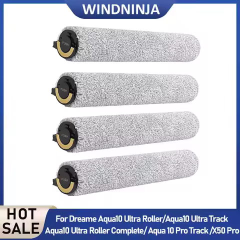 For Dreame Aqua10 Ultra Roller/Aqua10 Ultra Track/Aqua 10 Pro Track/X50Pro Robot Vacuum Cleaner Roll
