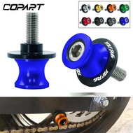 For YAMAHA YZF R6 YZF-R6 YZFR6 All Years 2PCS 6/8/10MM Motorcycle Swing Arm Sliders Spools CNC Swing