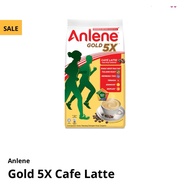 Anlene Gold Powdered Milk 550g Bag Coffee Latte Flavor