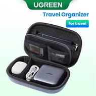 UGREEN Travel Case Gadget Bag Portable Small Electronics Accessories Bag Hard Case Cable Bag Organiser Tidy Storage Box