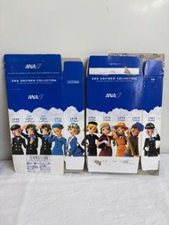 日版 海洋堂模型 ANA全日空 歷代空姐制服演變盒蛋 拆盒確認款
