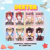 GANTUNGAN Unofficial merchandise Photocard Vtuber Dexter/ Photocard Richard/ ID Photocard Dexter/ ID