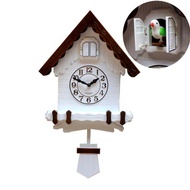 Modern Simple Gaggle Clock Creative Home Fashion Clock for Childrens Room Cartoon Cute Gaggle Hangin