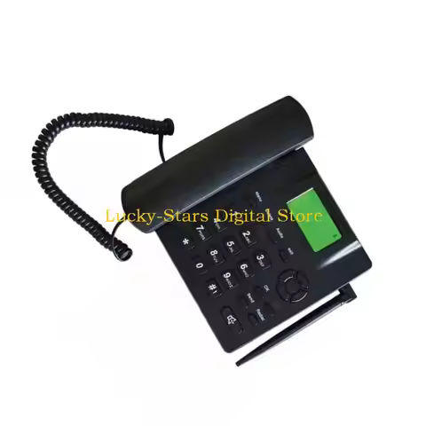 T3EE Wireless GSM6188VK Desktop Phone SIMCard Phone for Home Landline with FM Radio