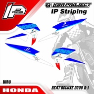 BEAT DELUXE 2020 striping BEAT DELUXE 2020 motor HONDA motor sticker