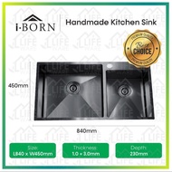 I-Born Handmade Kitchen Sink Double IB 118445