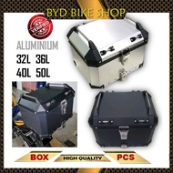 ALUMINIUM TOP BOX MOTORCYCLE 32L 36L 40L 50L