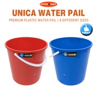 UNICA Utility Water Pail / Bucket For Washing Cleaning Mopping Pail 8 Different Size