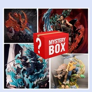 Surprise Unboxing Mystery Box Demon Slayer Zenitsu Tanjiro Akaza Himejima Gyoumei Figure Toys Birthd
