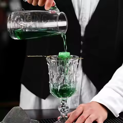 New Stainless Steel Absinthe Spoon Cocktail Bar Utensils Bitter Scoop Absinthe Glass Cup Drink Ware 
