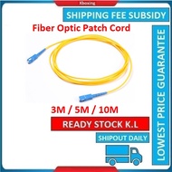 3M Single Mode Fiber Optic Patch Cord Cable For UniFi Modem SC-SC