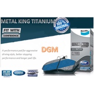 Bendix Metal King Titanium Disc Brake Pad Front (DB1849MKT) - Peugeot 308 3008