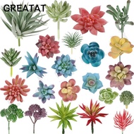 GREATAT Home Garden Decoration Bedroom Fake Plants Living Room Ornament Artificial Succulents Plants