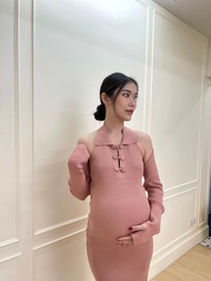 Babybump Lele เดรสผ้ายืดตรุษจีน🧧