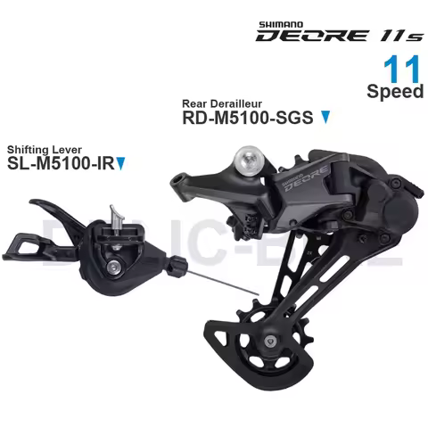 SHIMANO DEORE M5100 11 Speed Shifter SL-M5100 SL-M5100-IR Rear Derailleur RD-M5100 1x11-speed Origin