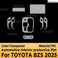 For TOYOTA BZ5 2025 Panel Navigation Screen Automotive Interior Protective Film Anti-Scratch Accesso