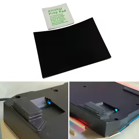 Keyboard Feet Foot Pad Stickers Self Adhesive Non Slip Non Skid Keyboard Rubber Pads for DIY Compute