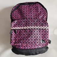 日本 ISSEY MIYAKE 紫色幾何 BAOBAO 背囊