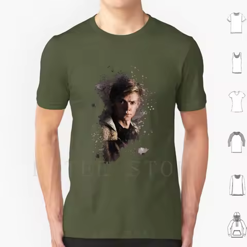 Newt-Maze Runner : Death Cure Painting Design Color T Shirt Cotton Men DIY Print Newt Thomas Minho T