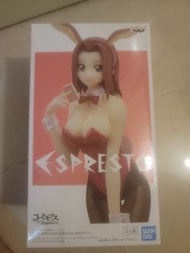 《Code Geass 反叛的魯路修》的 Banpresto ESPRESTO -Fluffy materials- 紅月卡蓮兔女郎景品模型
