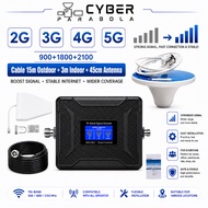 HP Signal Booster 2G 3G 4G 5G Tri Band Signal Booster Repeater GSM LTE All Operators