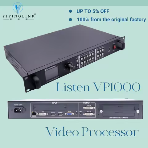 Listen Vision VP1000 Video Processor Indoor Outdoor Rental LED Display Controller with High Quality