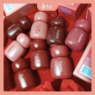 [Niuniumei] Fwee rose Lock Color Lip Gloss rose obsession rose Heart Lip Gloss Shiny Lip Gloss Toot 