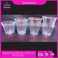 Gelas Pop ice buble, Plastik Gelas Cup, Gelas Plastik Oz, Gelas Bubur Kacang, Gelas Cendol,gelas pla