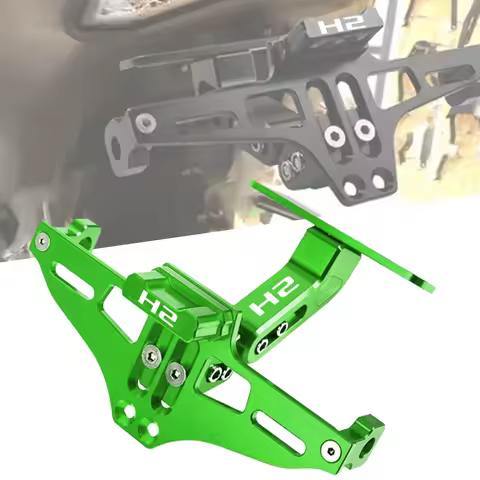 For KAWASAKI ZH2 Z H2 H2SX Ninja H2 R H2R SX SE+ 2021 2022 2023 Motorcycle Rear License Plate Holder
