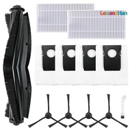 ชุดอะไหล่เปลี่ยนเครื่องทำความสะอาดสูญญากาศ Eureka J20 Midea W20 Pro: แปรงลูกกลิ้งแปรงด้านข้างตัวกรอง