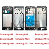 LCD Frame Middle Frame Bezel Housing For Samsung A01 A02 A02s A03s A03 Core A04 A04s A04E