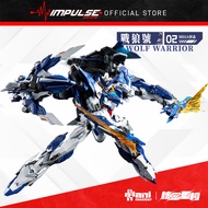 AniMester Alloy Mecha Fight Wolf Warrior Mega Form Action Figure / 核金重构 核心晶者02号机战狼号