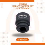 MATA TEKIRO socket impact wrench 3/ 4" inch 6PT 36 MM impact socket wrench