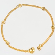 Anklet Exactly 916 Korean Gold Cop 916