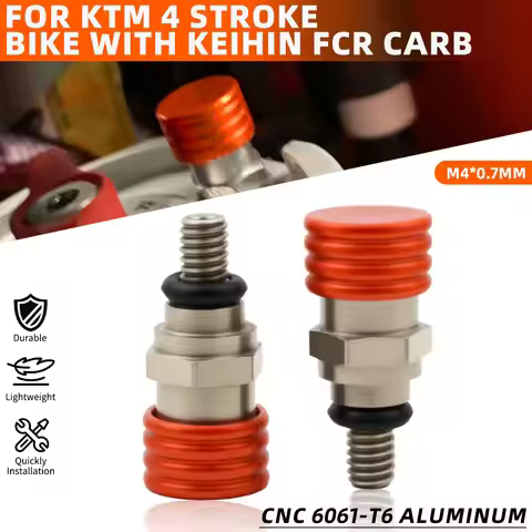 Motorcycle M4*0.7MM Fork Air bleeder Relief Valve For KTM SX XC EXC SXF XCF EXCF WP Dirt Pit Bike Pa