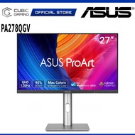ASUS 27 Inch ProArt Display PA278QGV 120Hz WQHD 2560x1440 IPS Monitor 95% DCI-P3 ΔE < 2 HDR-10 Heigh