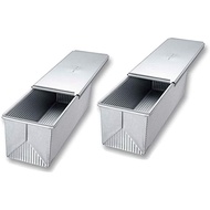 USA Pan Pullman Loaf Pan, 9 x 4 x 4, Aluminized Steel