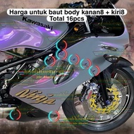 Titanium Body Bolts Ninja 150 RR Old ZX Wing Body Fairing Original GR5 Vietnam