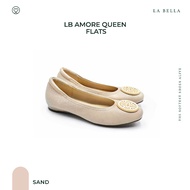 LA BELLA รองเท้าคัชชูหนังแกะ รุ่น LB AMORE QUEEN FLATS - FORMAL COLOR