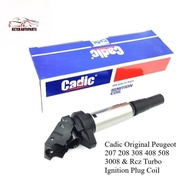 Gegelung Palam Pencucuhan Cadic Original Peugeot 207 208 308 408 508 3008 & Rcz Turbo Ignition Plug 