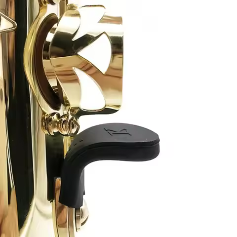 Saxophone Rubber Thumb Rest Cushion Non-Slip Saxophone Finger Protection Cushion Pad for Alto Tenor 