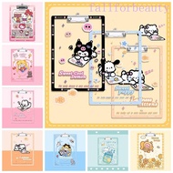 FALLFORBEAUTY A4 Paper Organizer, Memo Clipboard Document Folder A4 Writing Clipboard, Cute Arcylic 