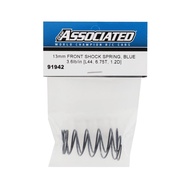 Team Associated 13mm Front Shock Spring (Blue/3.6lbs) (44mm) ASC91942